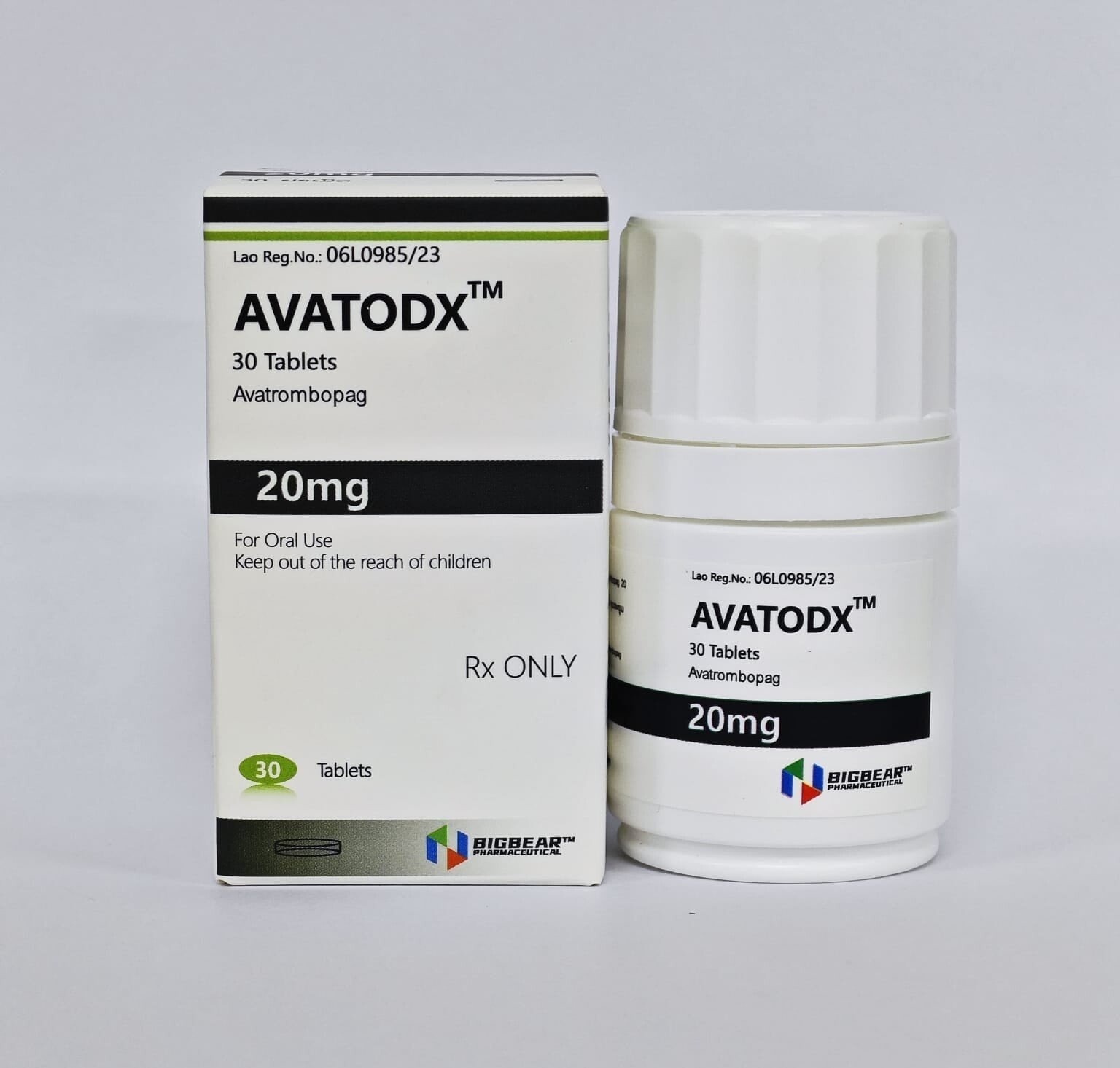 老挝大熊片 20mg｜BIGBEAR AVATODX Avatrombopag