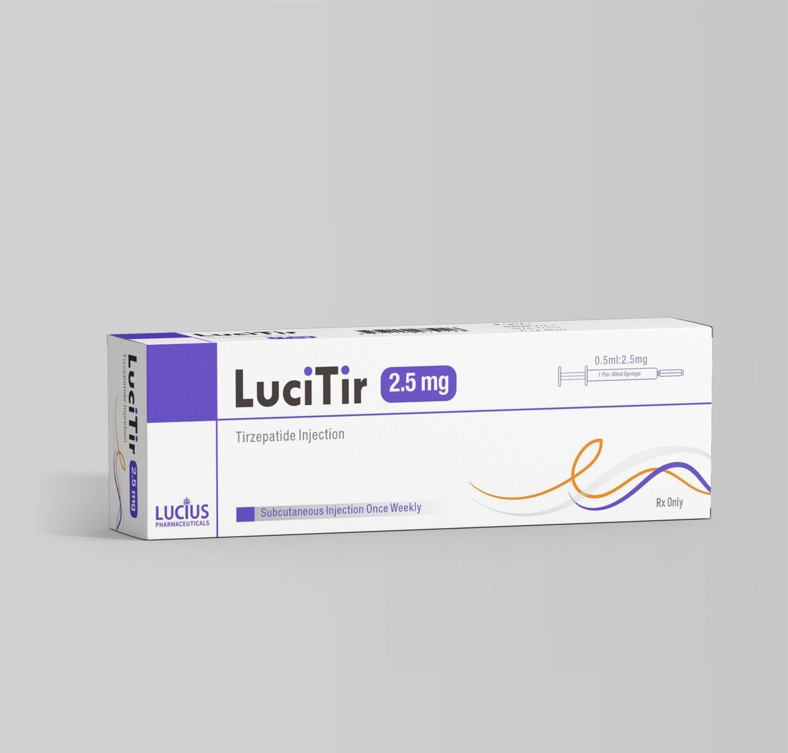 替尔泊肽片 2.5mg｜LuciTir Tirzepatide Injection
