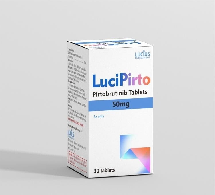 吡托布鲁替尼片 50mg｜LUCIUS LuciPirto