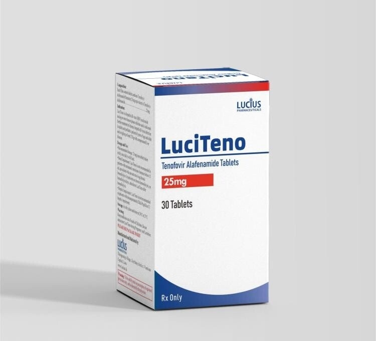 替诺福韦片 25mg｜LUCIUS LuciTeno