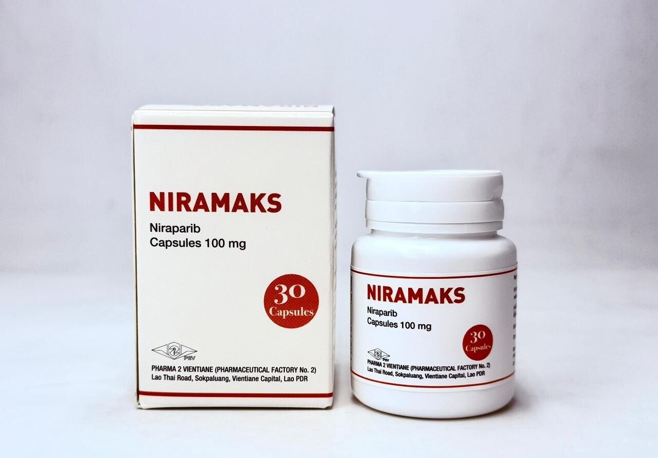 尼拉帕利片 100mg｜NIRAMAKS Niraparib