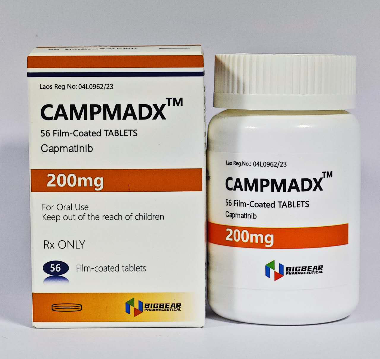 老挝大熊片 200mg｜BIGBEAR CAMPMADX Capmatinib