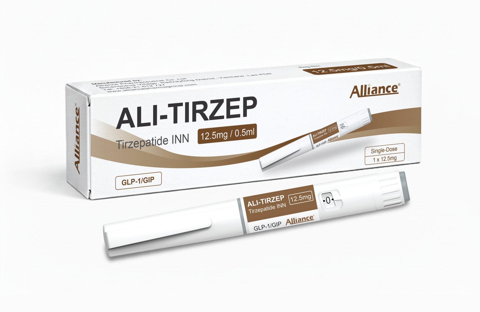 联合品牌自动笔 12.5mg｜ALI-TIRZEP
