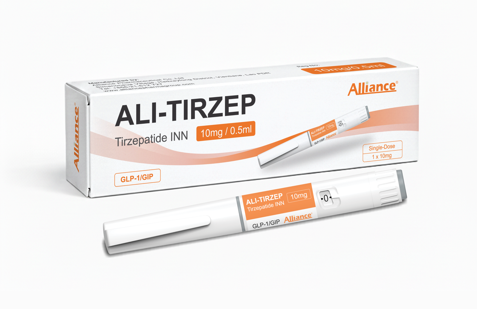 联合品牌自动笔 10mg｜ALI-TIRZEP