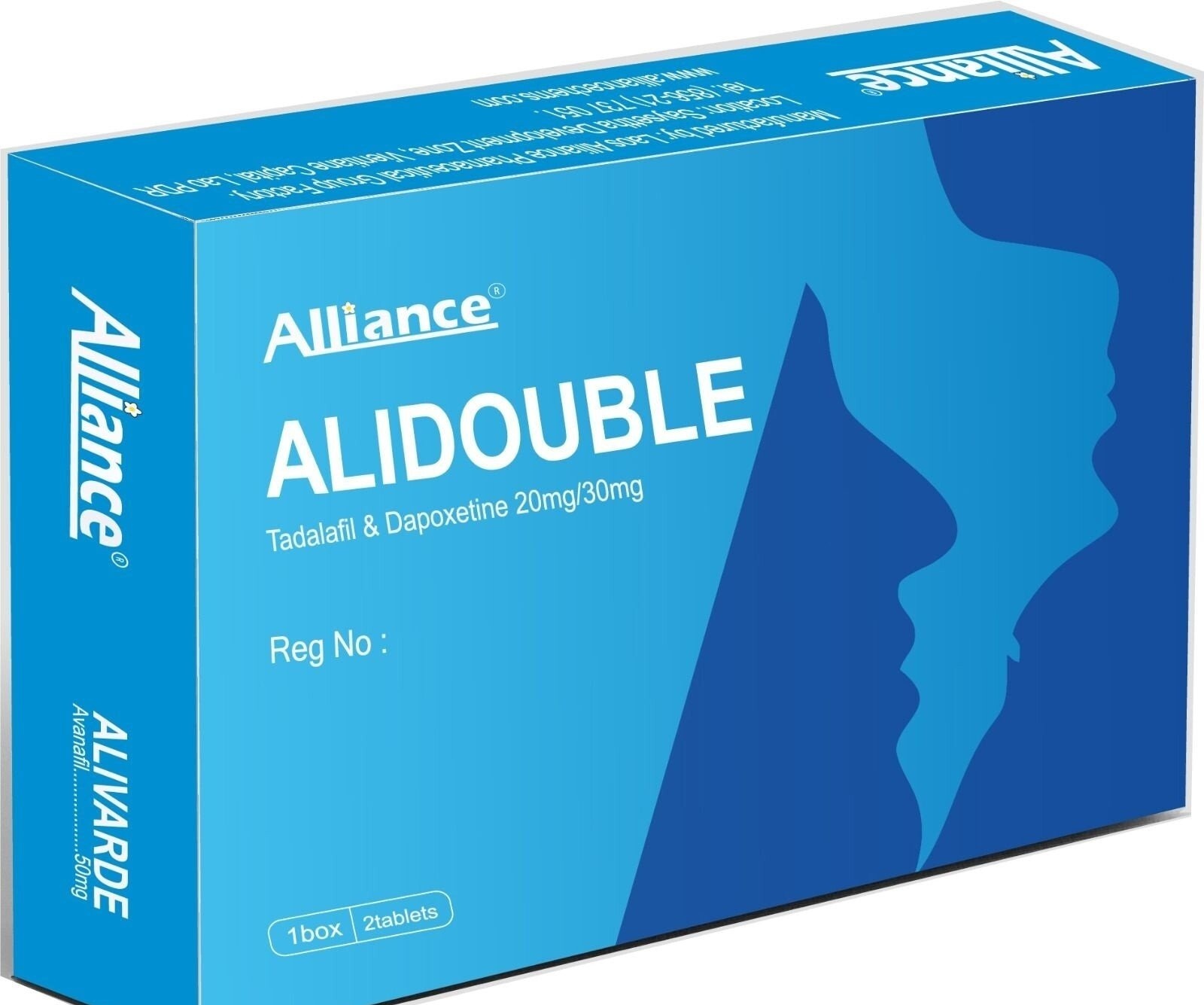 他达拉非达泊西汀片 20mg/30mg｜ALIDOUBLE Tadalafil Dapoxetine
