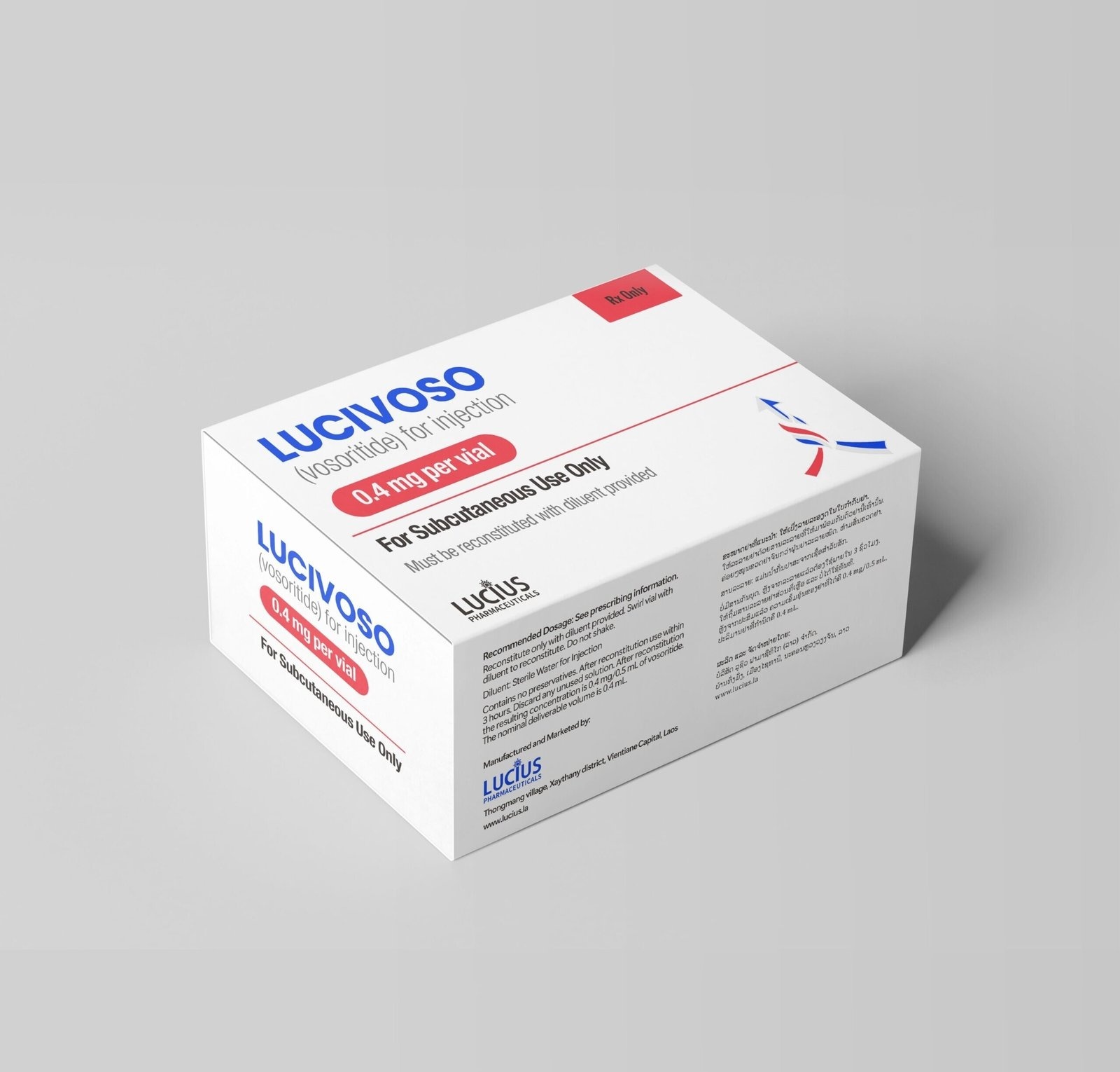 伏索利肽片 0.4mg｜LUCIUS LUCIVOSO