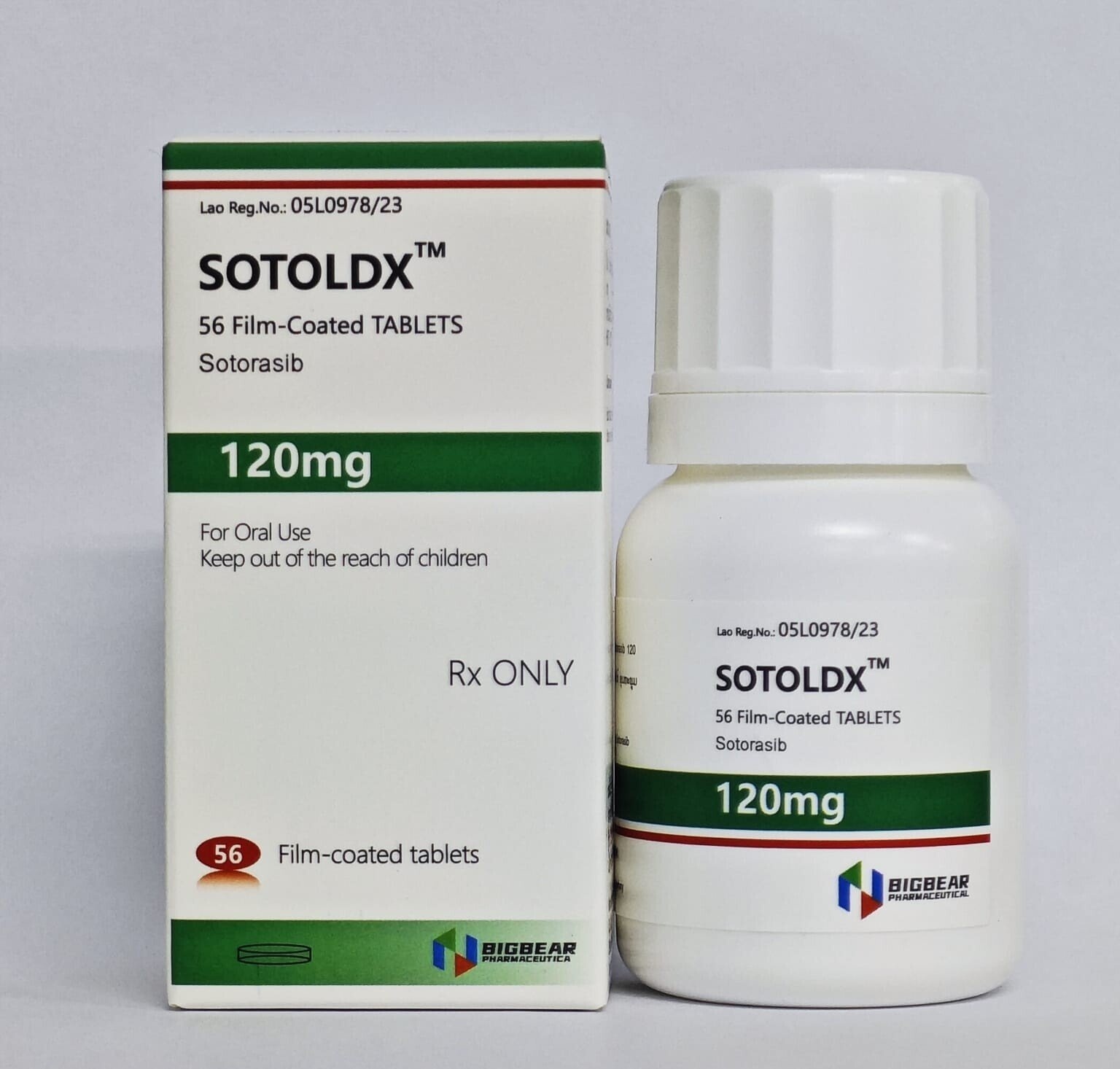 老挝大熊片 120mg｜BIGBEAR SOTOLDX Sotorasib