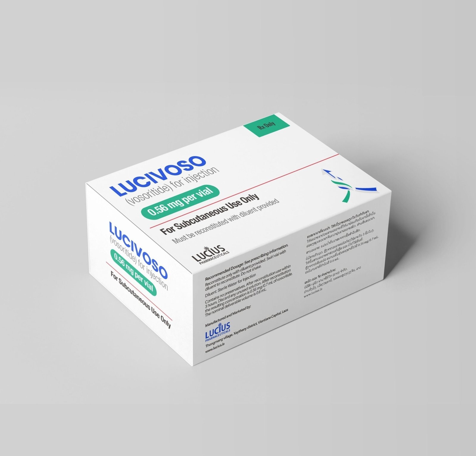 伏索利肽片 0.56mg｜LUCIUS LUCIVOSO