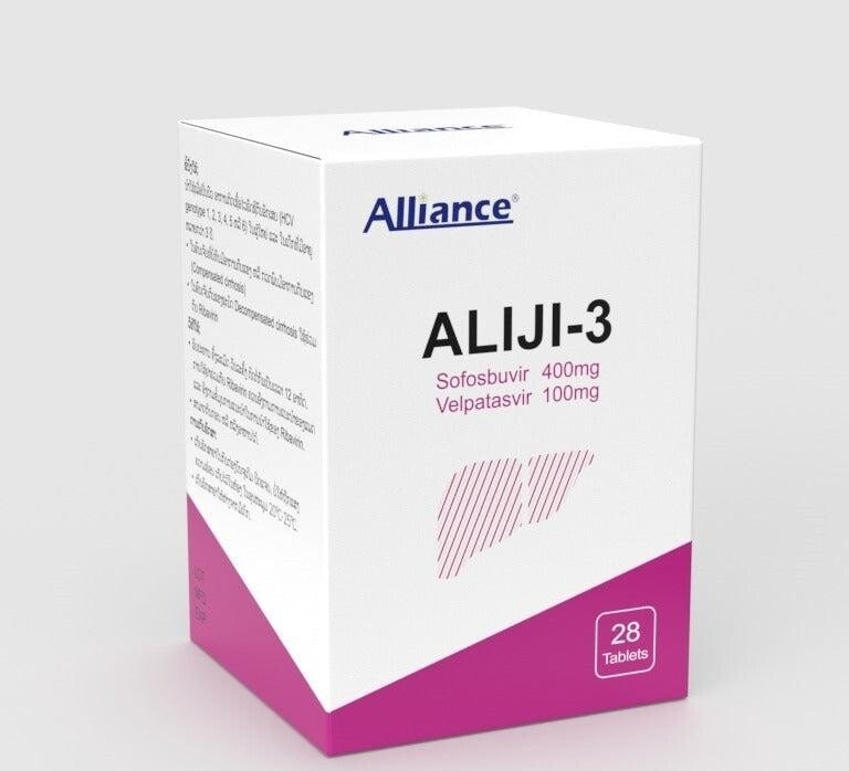 吉三代片 400mg×100mg｜ALIJI- Sofosbuvir Velpatasvir