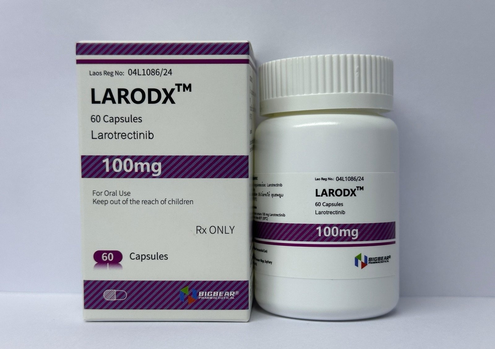 老挝大熊片 100mg｜BIGBEAR LARODX Larotrectinib