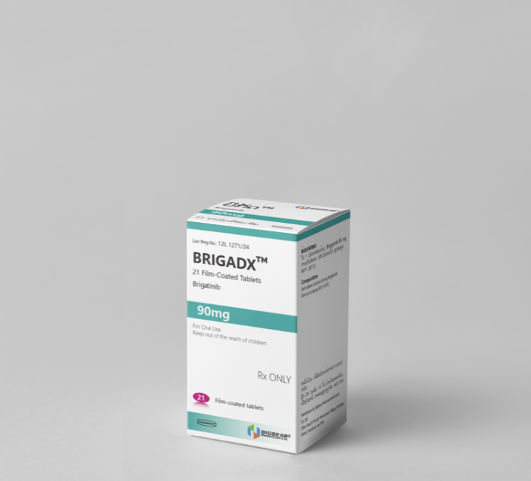 布加替尼片 90mg｜BRIGADX