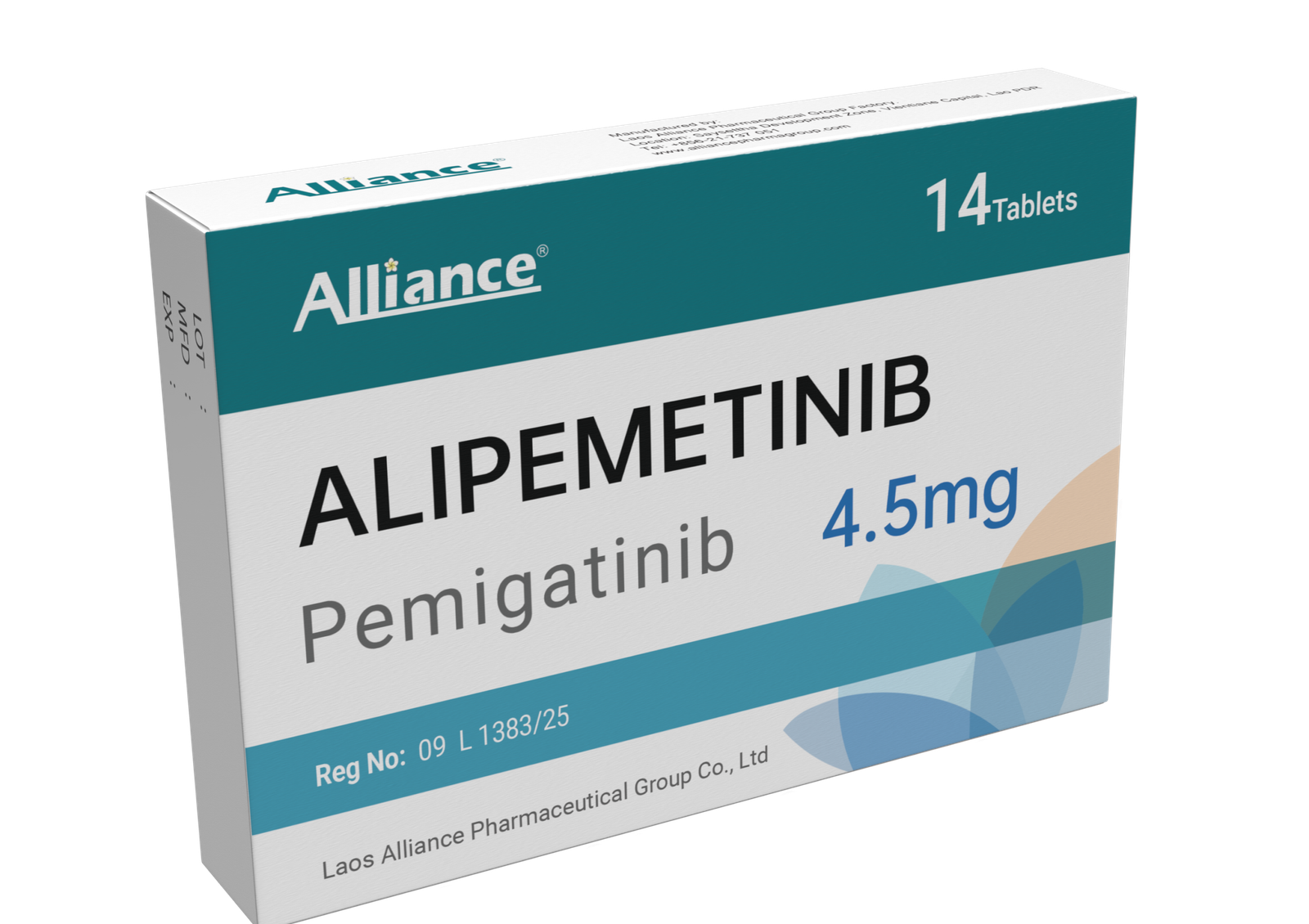 佩米替尼片 4.5mg｜ALIPEMETINIB Pemigatinib