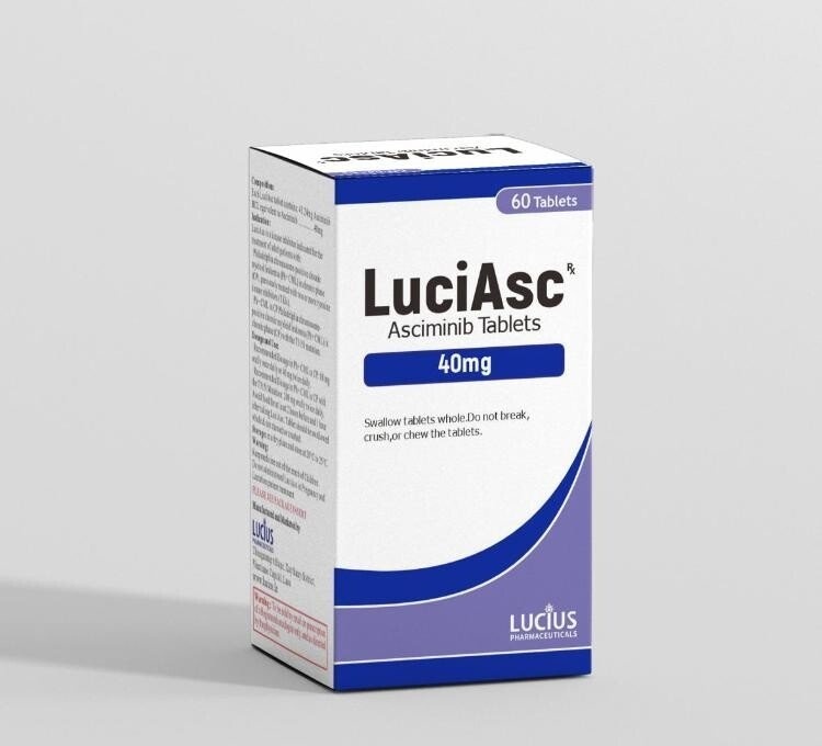 阿西米尼 Asciminib 40mg×60片｜卢修斯 LuciAsc