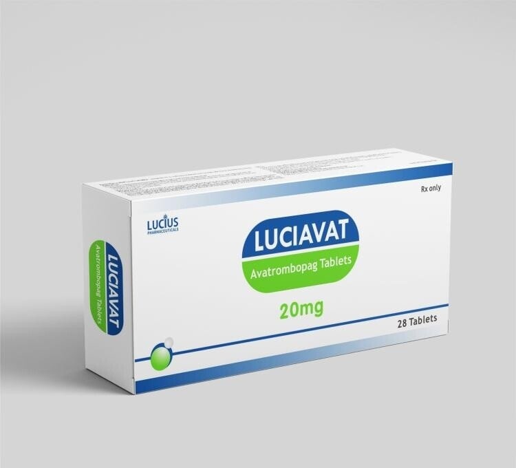 阿伐曲泊帕 Avatrombopag 20mg×28片｜卢修斯 LuciAvat
