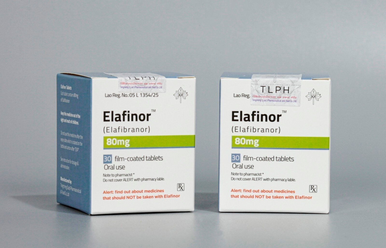 依拉雷诺片 80mg×30片｜Elafinor Elafibranor