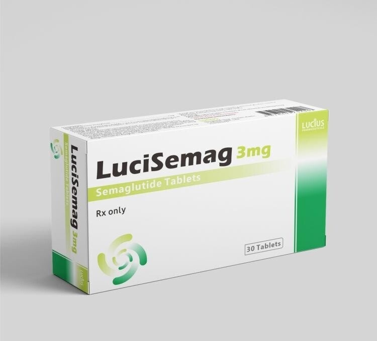 司美格鲁肽片 3mg×30片｜LUCIUS LuciSemag