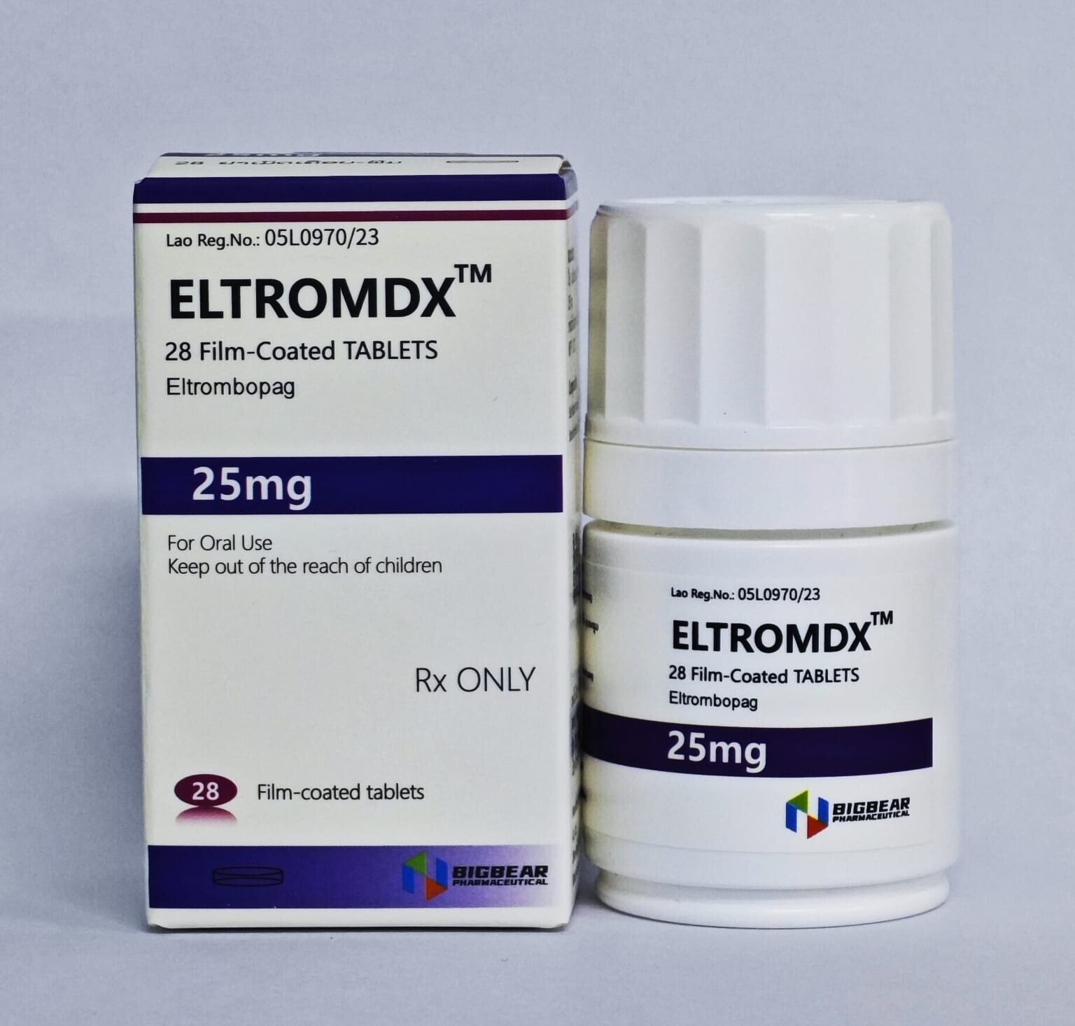 老挝大熊片 25mg|BIGBEAR ELTROMDX Eltrombopag