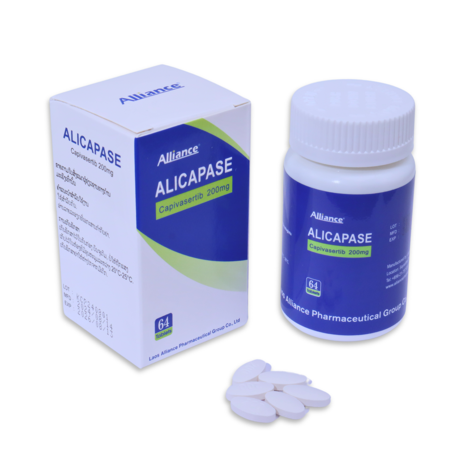 卡帕赛替尼片 200mg｜ALICAPASE Capivasertib