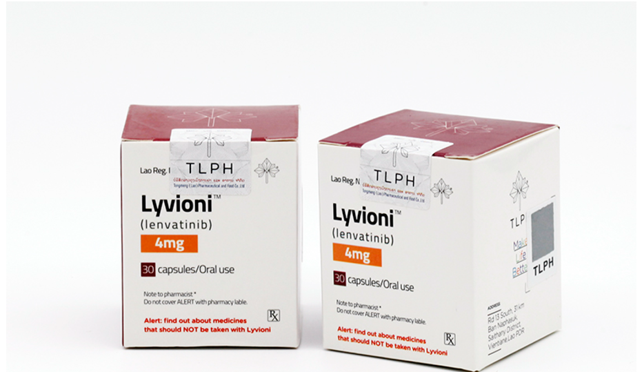 乐伐替尼片 4mg｜Lenvatinib Lyvioni