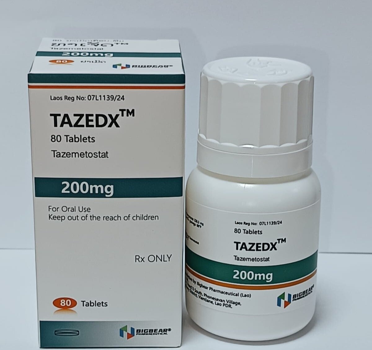 老挝大熊片 200mg｜BIGBEAR TAZEDX Tazemetostat