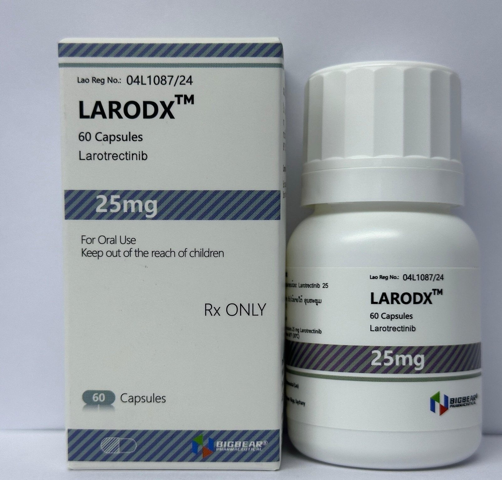 老挝大熊片 25mg｜BIGBEAR LARODX Larotrectinib