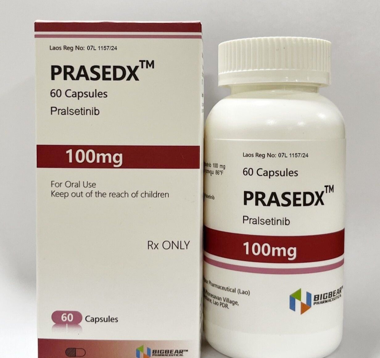老挝大熊片 100mg｜BIGBEAR PRASEDX Pralsetinib
